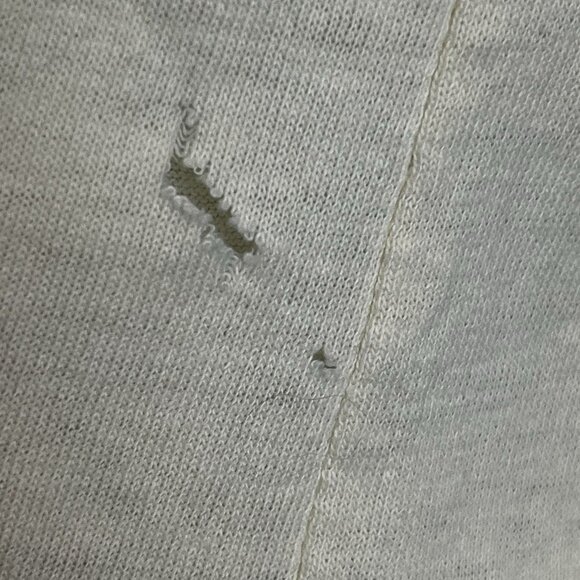 MAD Alfred E Neuman WHAT ME WORRY Long Sleeve T-Shirt Mens Size M/L Vtg Distress - Picture 9 of 16